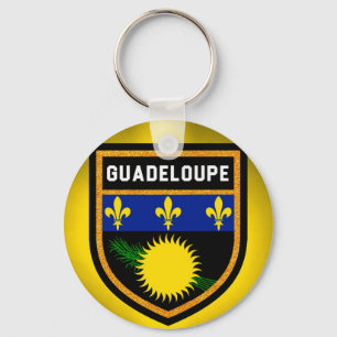 Porte-clés Guadeloupe Flag