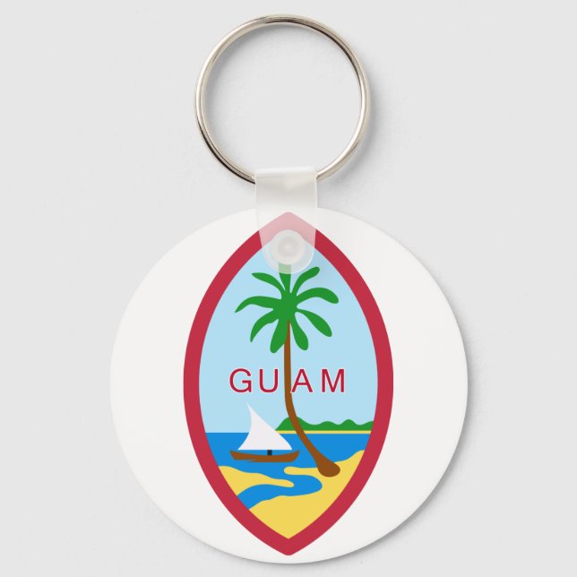 Porte-clés Guam Seal (Recto)