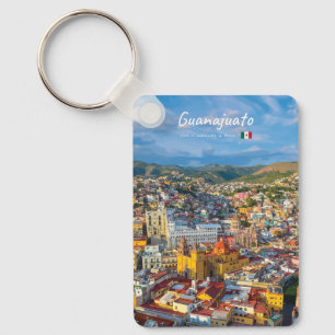 Porte-clés Guanajuato, Mexique - Classique de la vue panorami