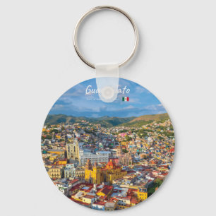 Porte-clés Guanajuato, Mexique - Paysage urbain coloré