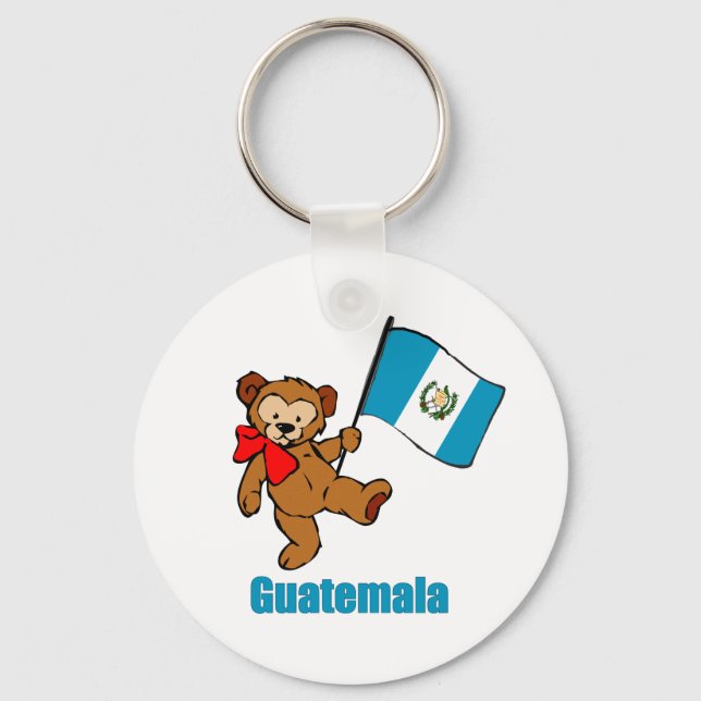 Porte-clés Guatemala Teddy Bear Porte - clé (Recto)