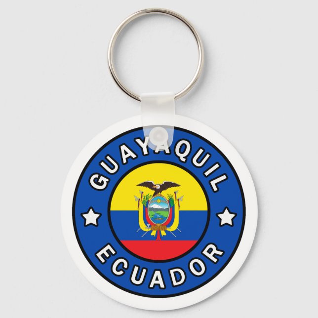 Porte-clés Guayaquil Equateur (Recto)