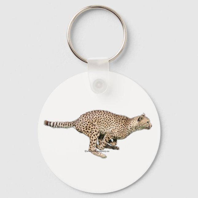 Porte-clés guépard (Recto)