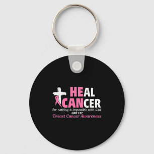Porte-clés Guérir Cancer Chrétien Croire Dieu Cancer Du Sein