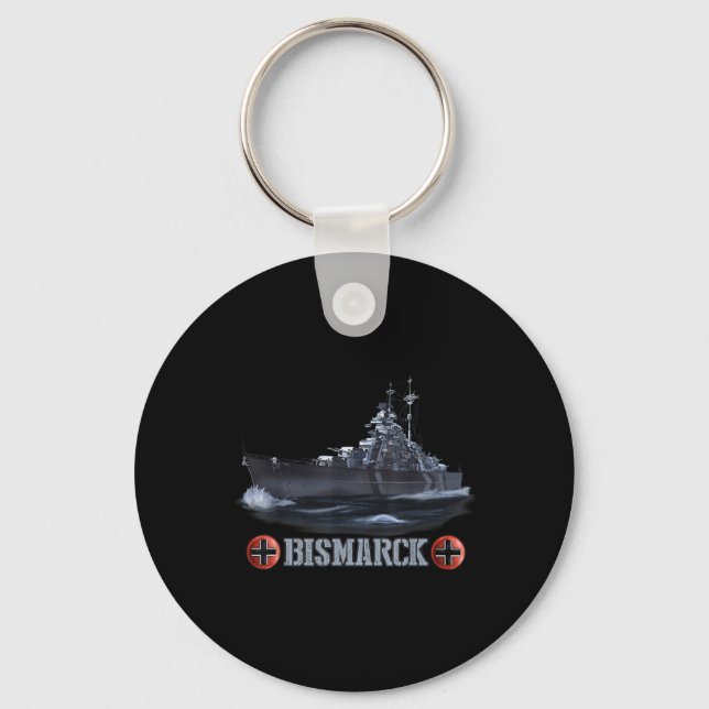 Porte-clés Guerre mondiale 2 Bataillon allemand Bismarck (Recto)