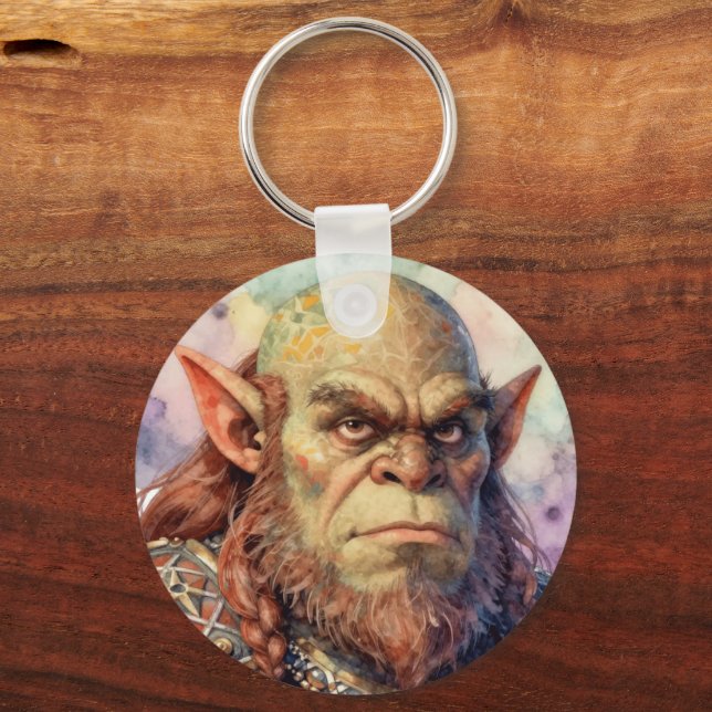 Porte-clés Guerrier de fantasy : Dagar (Recto)