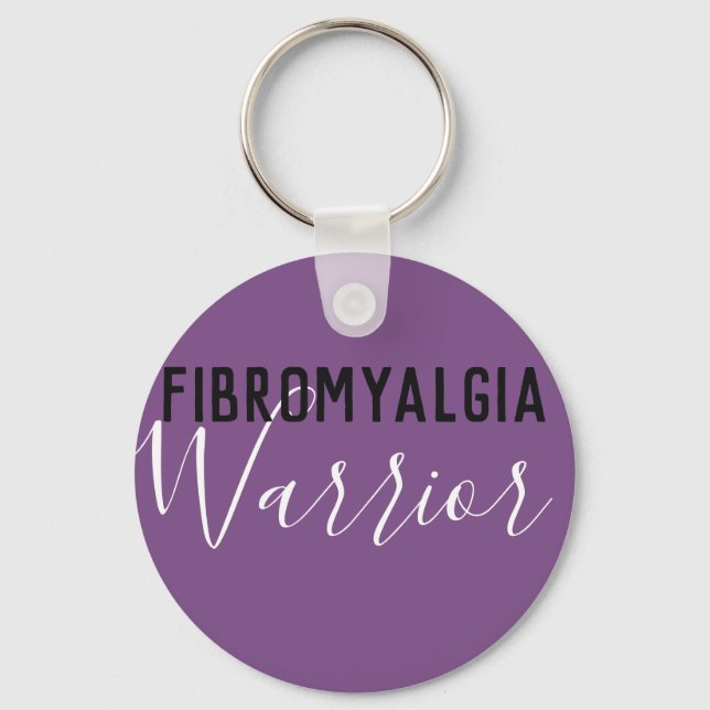 Porte-clés Guerrier de Fibromyalgie (Recto)