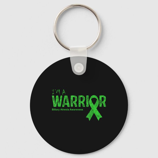 Porte-clés Guerrier de sensibilisation de Biliary Atresia (Recto)