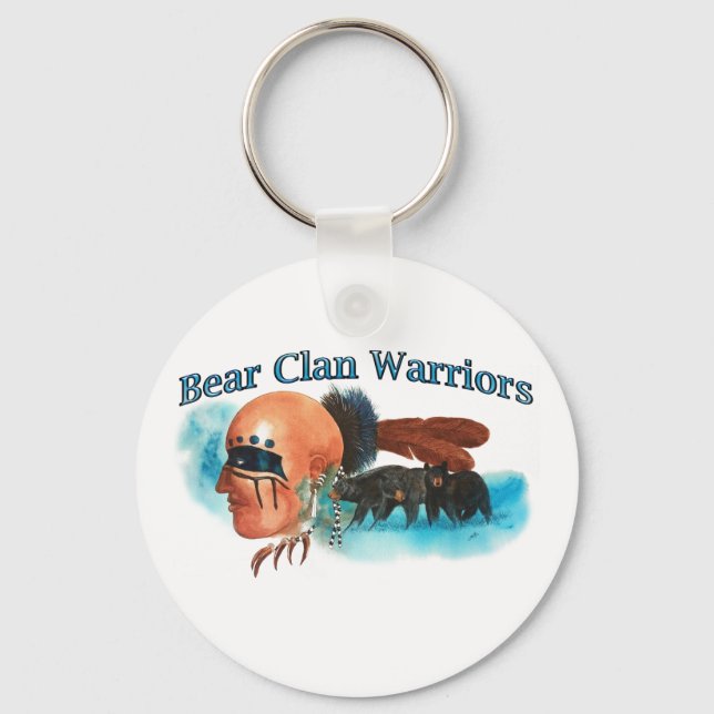 Porte-clés Guerriers du clan d'ours (Recto)