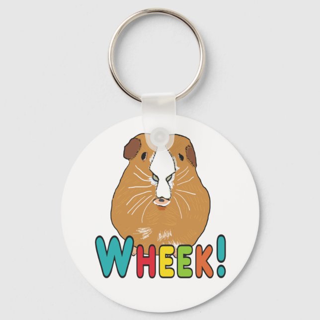Porte-clés Guinée Pig Wheek (Recto)