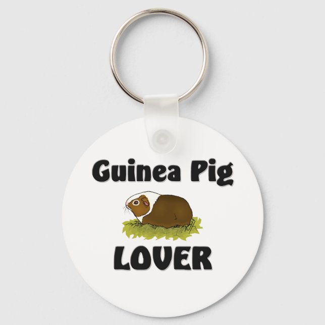 Porte-clés Guinéen Pig Lover (Recto)