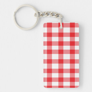 Porte-clés Guingan rouge