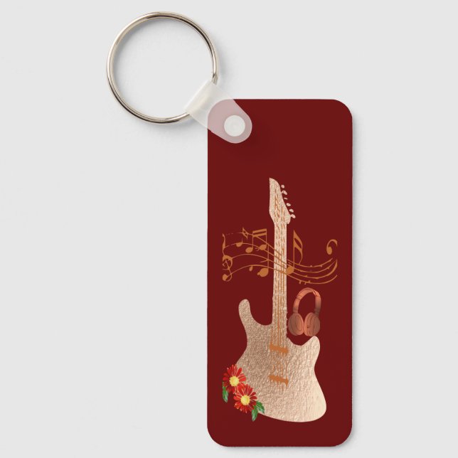 Porte-clés Guitare (Recto)