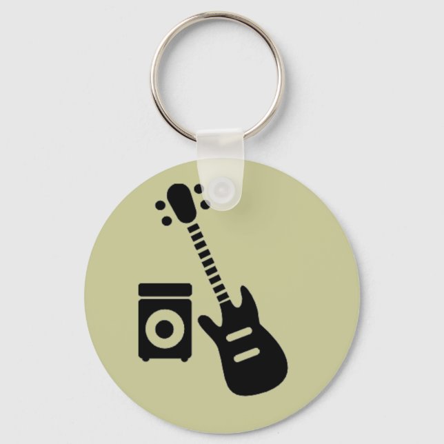 Porte-clés Guitare/amplificateur (Recto)
