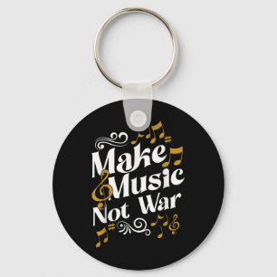Porte-clés Guitare Et Drummer Jazz Band Faire De La Musique P