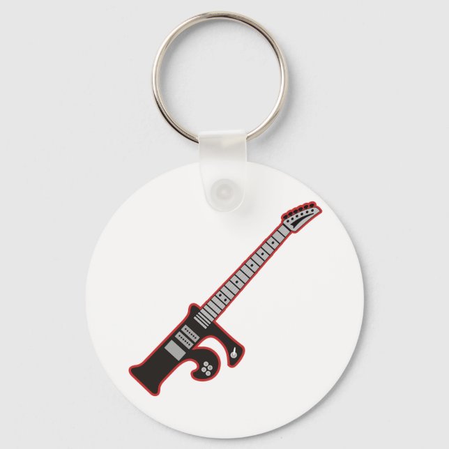 Porte-clés Guitare F (Recto)