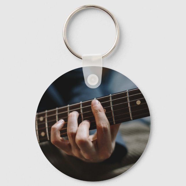 Porte-clés Guitare géniale (Recto)