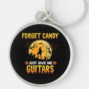 Porte-clés Guitare Jouer Sorcière Oublier Bonbons Juste Me Do