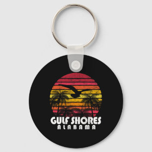 Porte-clés Gulf Shores Alabyma Cadeau Plage Vintage Chemises