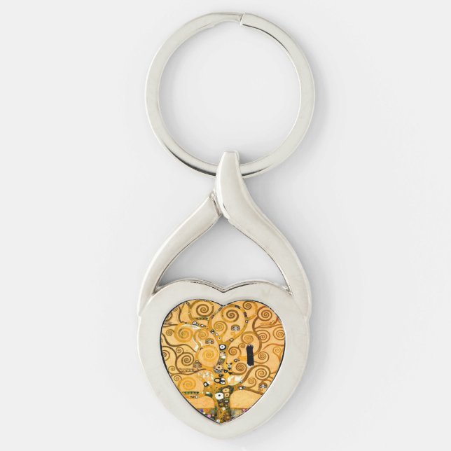Porte-clés Gustav Klimt Arbre de vie (Devant)