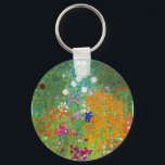 Porte-clés Gustav Klimt Bauerngarten Flower Garden Art<br><div class="desc">Gustav Klimt Bauerngarten Flower Garden Art Porte - clé</div>