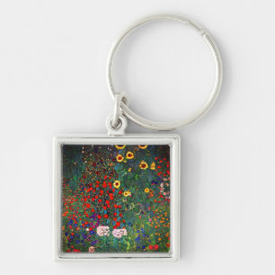 Porte-clés Gustav Klimt Flower Garden