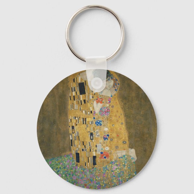 Porte-clés Gustav Klimt - Le baiser (Recto)