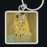 Porte-clés Gustav Klimt - Le baiser<br><div class="desc">The Kiss / Der Kuss - Gustav Klimt en 1907-1908</div>