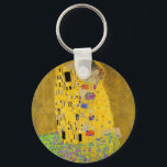 Porte-clés Gustav Klimt Le Baiser<br><div class="desc">Le baiser peint par Gustav Klimt.</div>