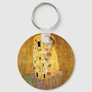 Porte-clés Gustav Klimt Le Chef-D'Oeuvre Du Baiser