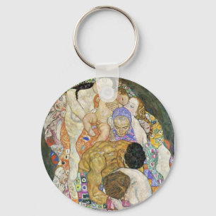 Porte-clés Gustav Klimt Life and Death Key Chain