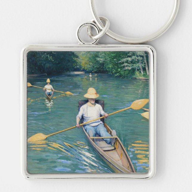 Porte-clés Gustave Caillebotte - Esquisse sur l'Yerres (Devant)