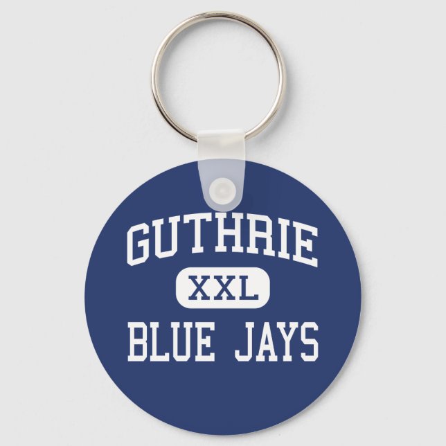 Porte-clés Guthrie - Blue Jays - High - Guthrie Oklahoma (Recto)