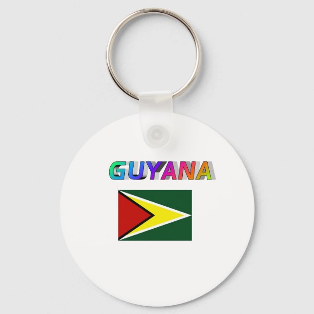 Porte-clés Guyana (Recto)