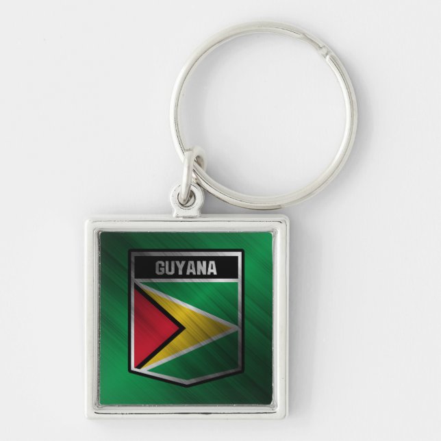 Porte-clés Guyana (Devant)