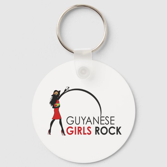 Porte-clés Guyana Girl Keychain (Recto)