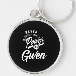 Porte-clés Gwen Nom personnalisé Anniversaire Cadeau