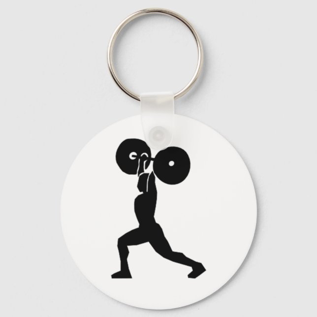 Porte-clés Gymnase pour poids (Recto)