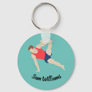 Porte-clés Gymnaste masculin