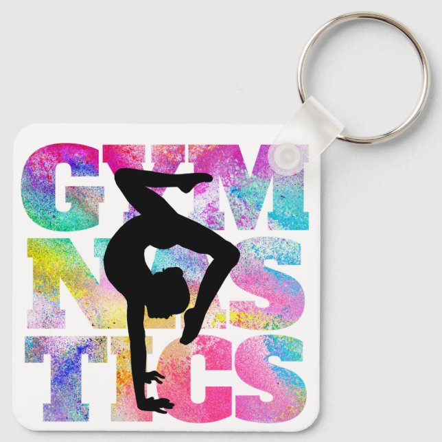Porte-clés Gymnastique Art Porte - clé (Dos)