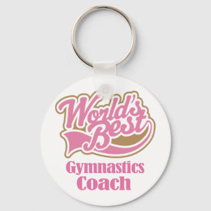 Porte-clés Gymnastique Coach Cadeau