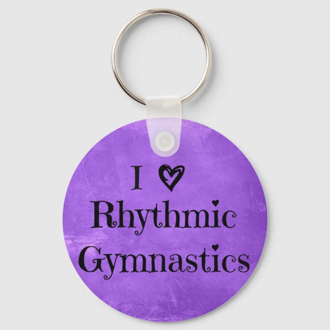 Porte-clés Gymnastique rythmique Cadeaux et accessoires porte (Recto)