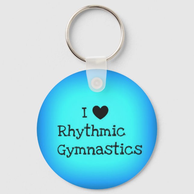 Porte-clés Gymnastique rythmique Cadeaux et accessoires porte (Recto)