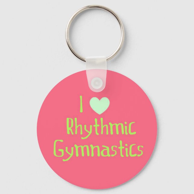 Porte-clés Gymnastique rythmique Cadeaux et accessoires porte (Recto)