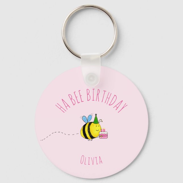 Porte-clés Ha Bee Girls Key Ring (Recto)