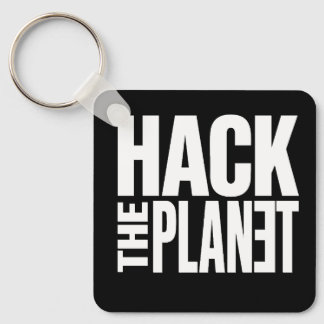 Porte-clés Hack The Planet