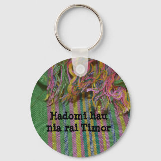 Porte-clés Hadomi hau nia rai Timor - Keyring