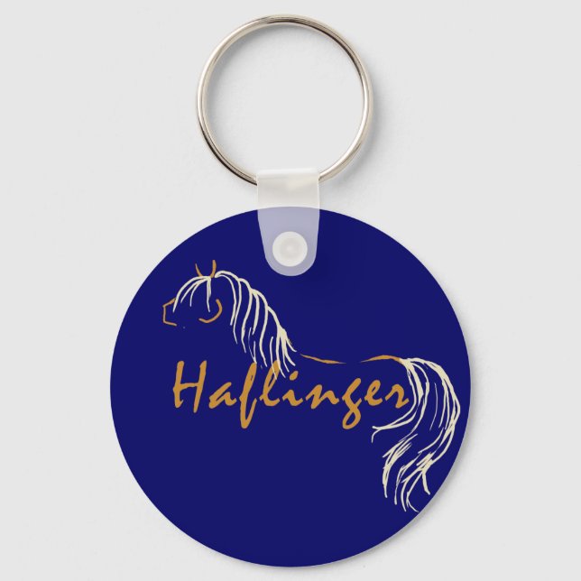 Porte-clés Haflinger Horse (Recto)