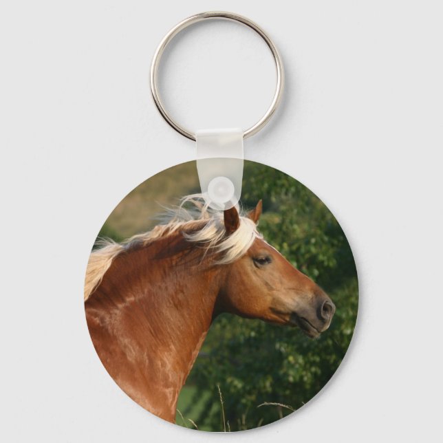 Porte-clés Haflinger Horse Keychain (Recto)