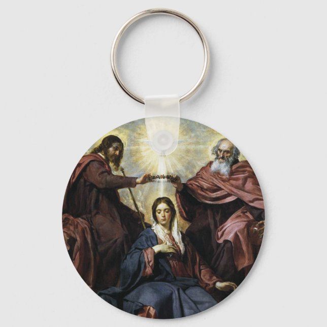 PORTE-CLÉS HAIL HOLY QUEEN (Recto)